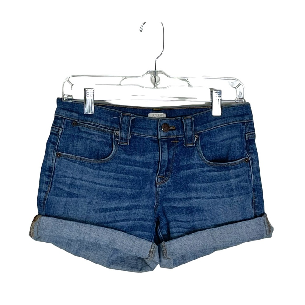 J. Crew denim stretch shorts sz 26